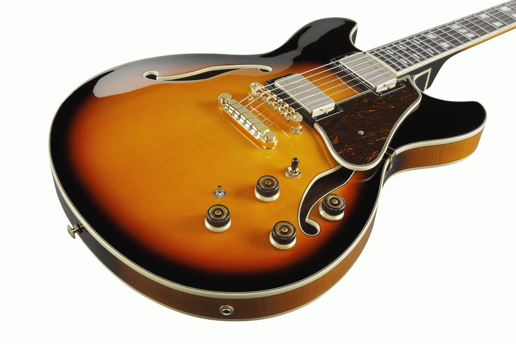 Ibanez AS113 BS Electric Guitar w/Case - Brown Sunburst