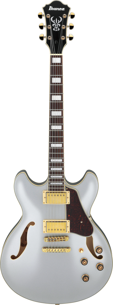 Ibanez AS73G Electric Guitar - Moonstone Silver Flat