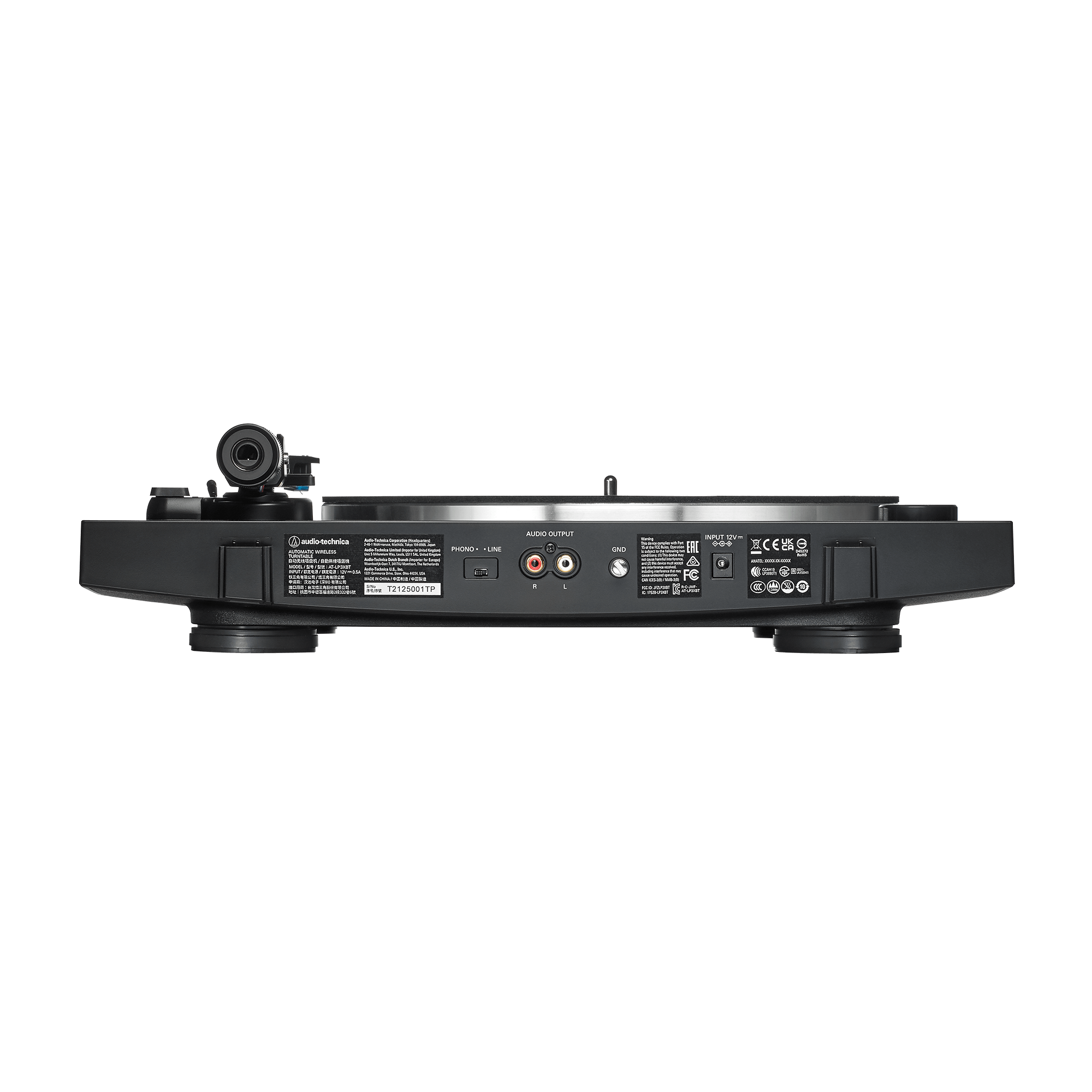 Audio Technica LP3XBT Automatic Belt-Drive Turntable w/ Bluetooth