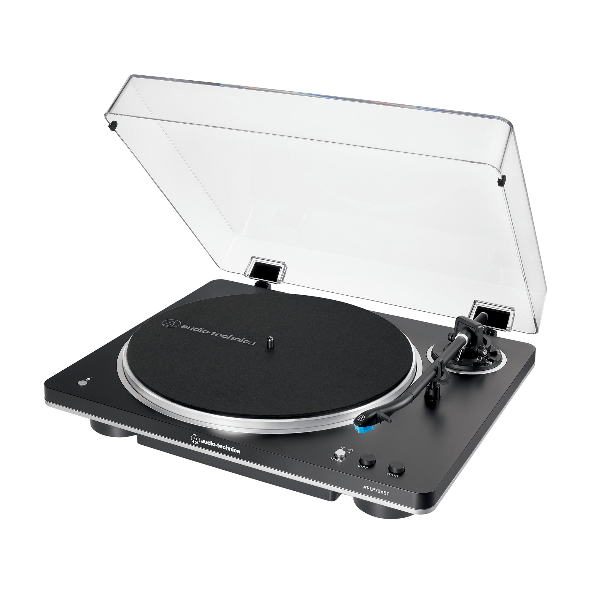 Audio Technica LP70X-BT BS Fully Automatic Belt-Drive Stereo Turntable w/Bluetooth - Black / Silver