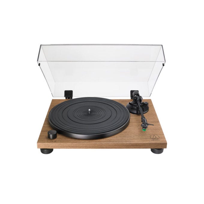 Audio Technica LPW40WN Fully Manual Belt-Drive Turntable - Walnut