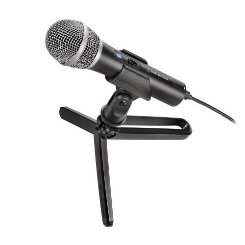Audio Technica ATR2100x-USB Cardioid Dynamic USB/XLR Microphone w/Desk Stand