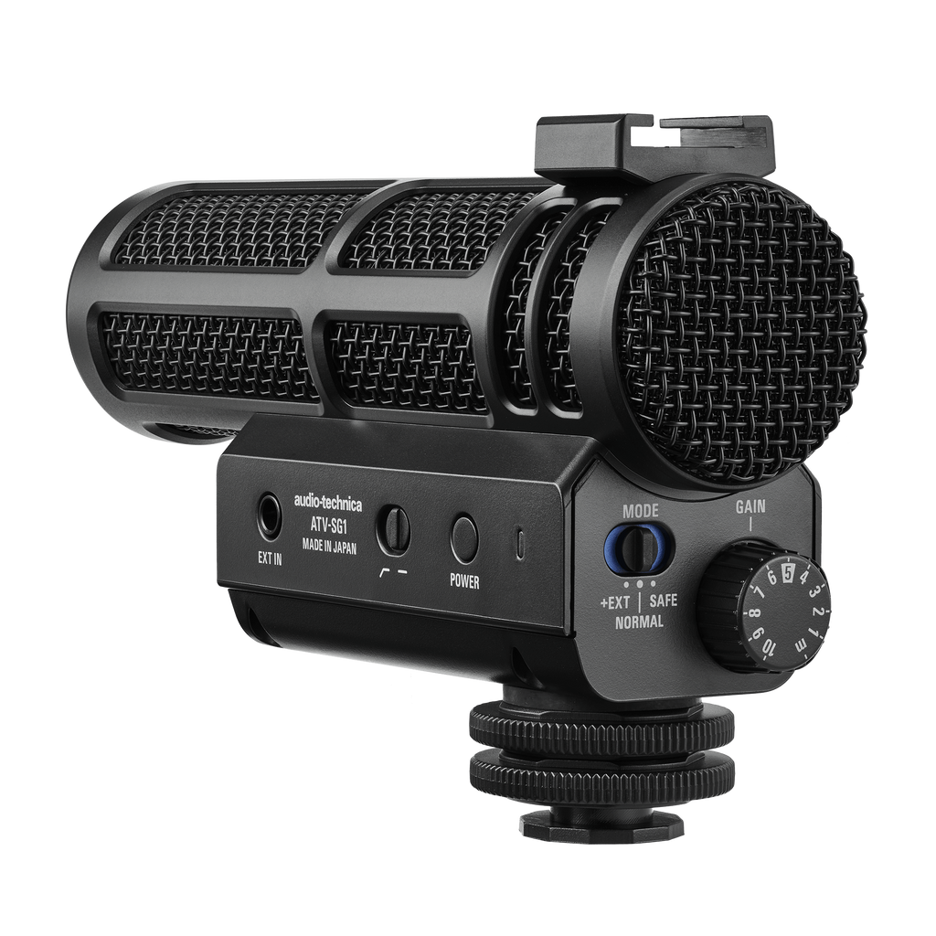 Audio Technica ATV-SG1 Battery Powered on-Camera Shotgun Mic