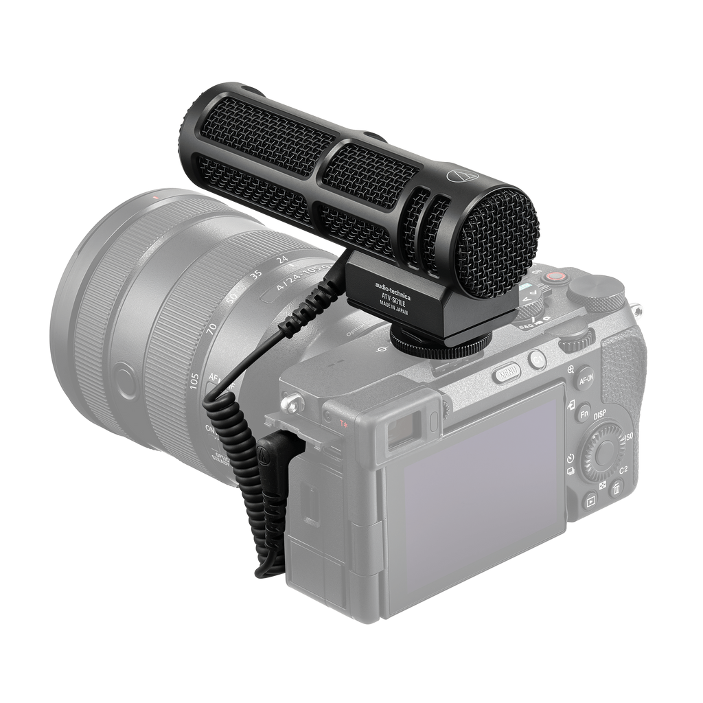 Audio Technica ATV-SG1LE Plugin Powered on-Camera Shotgun Mic