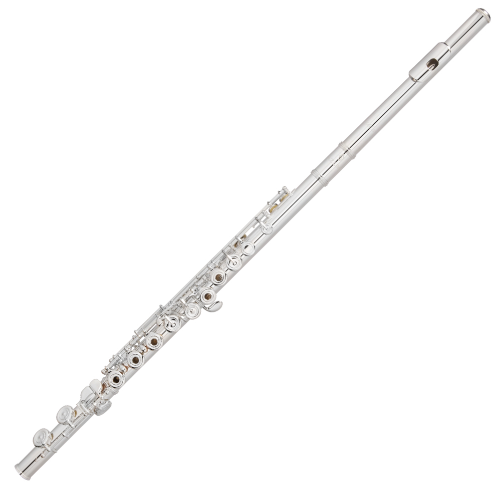 Azumi AZ-Z1REO Intermediate Flute - Sterling Silver Lip Plate + Riser C Foot / Split E / Offset G / Open Hole Keys