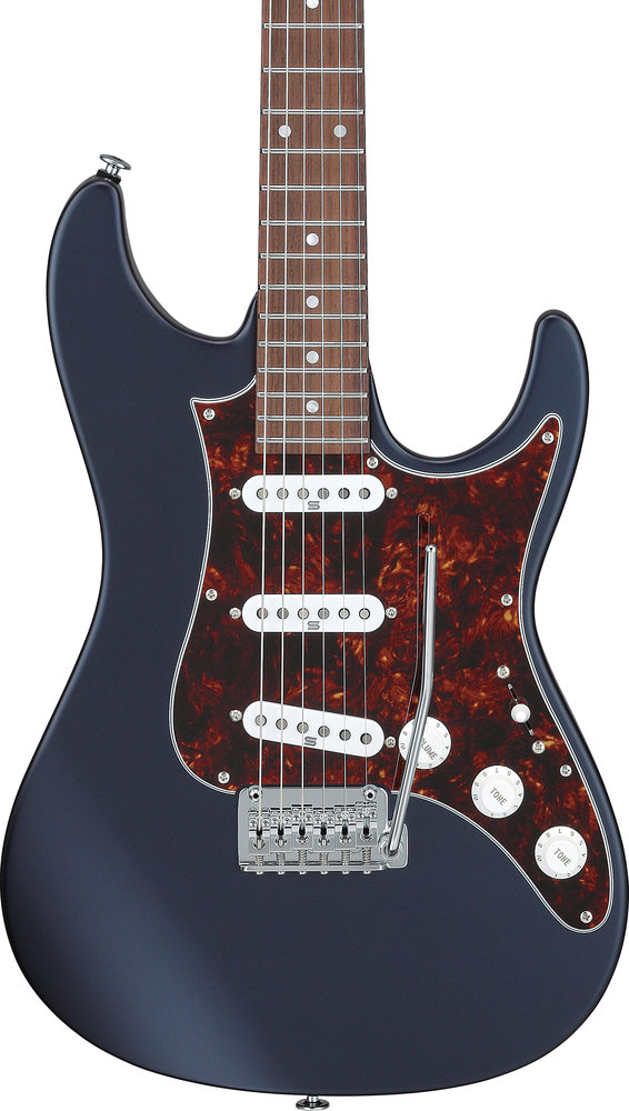 Ibanez AZ2203NT Electric Guitar w/ Case - Dark Tide Blue Flat