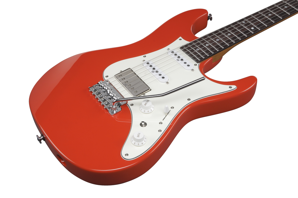Ibanez AZ2204NW Electric Guitar w/ Case - Vermillion Red