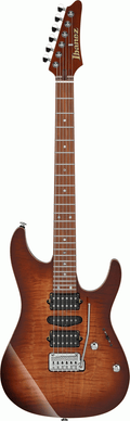 Ibanez AZ2407F Prestige Electric Guitar w/ Case - Brownish Sphalerite