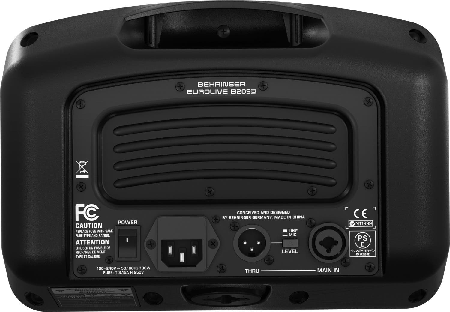 Behringer Eurolive B205D Ultra-Compact Monitor Speaker