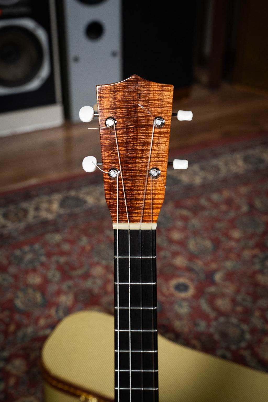 Szabadics Baritone Ukulele #20 w/Case - Western Red Cedar / Blackwood