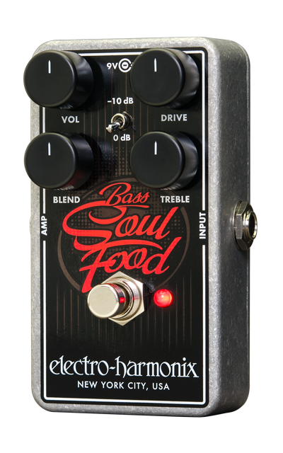 Electro Harmonix Bass Soul Food Overdrive Pedal