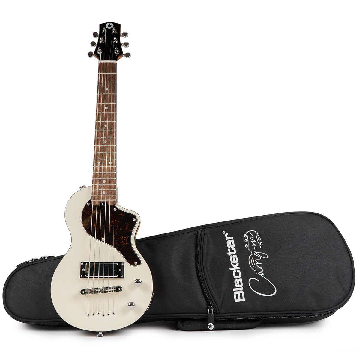 Blackstar Carry-on Guitar w/Bag - Vintage White