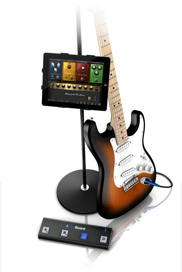 iRig Blueboard Bluetooth Pedalboard/ Pageturner for Mac/IOS