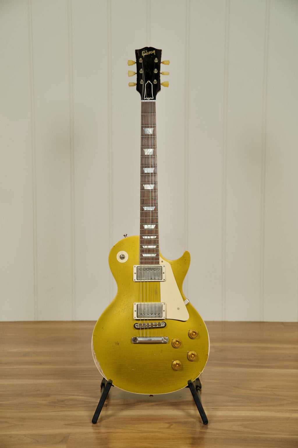 Gibson Murphy Lab 1957 Les Paul w/Case - Goldtop Ultra Heavy Aged