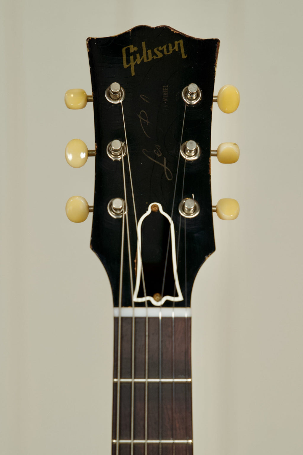 Gibson Murphy Lab 1957 Les Paul Junior Single Cut w/Case - TV Yellow Heavy Aged