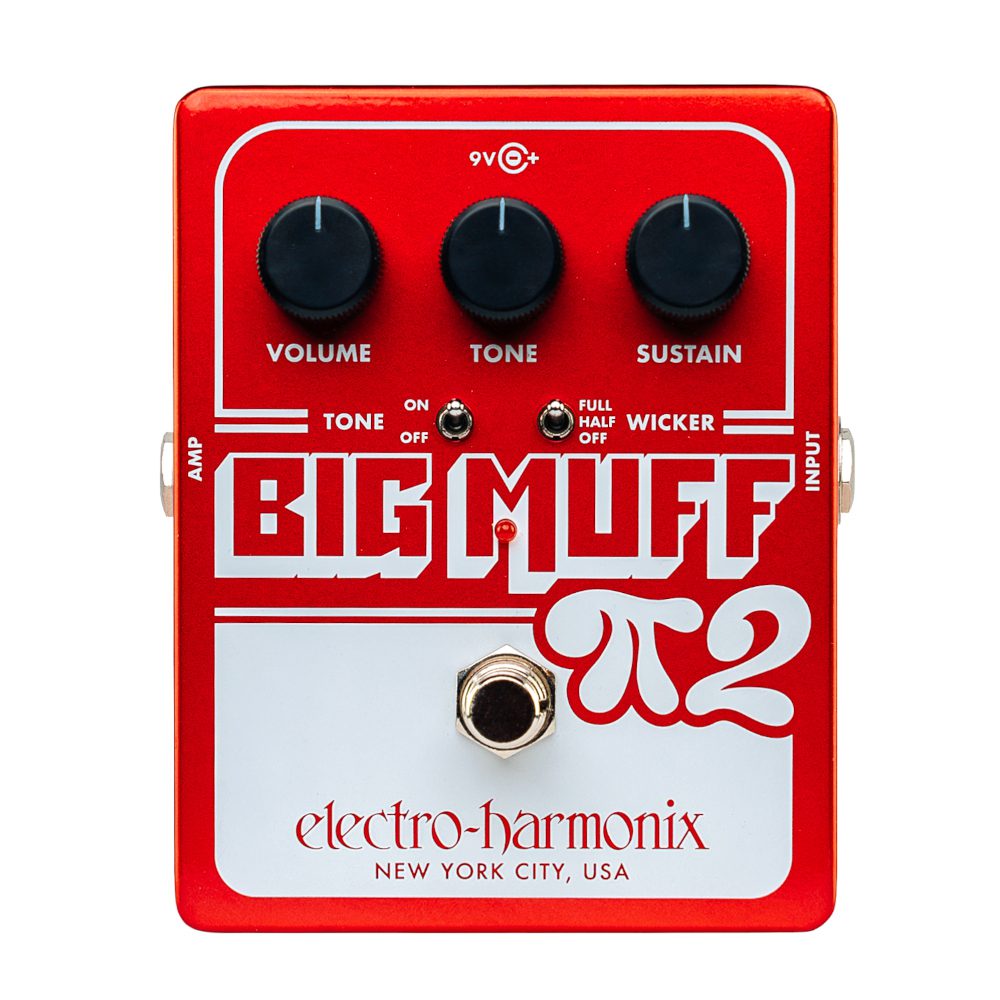 Electro Harmonix Big Muff 2 w/Tone Wicker Fuzz/Distortion Pedal