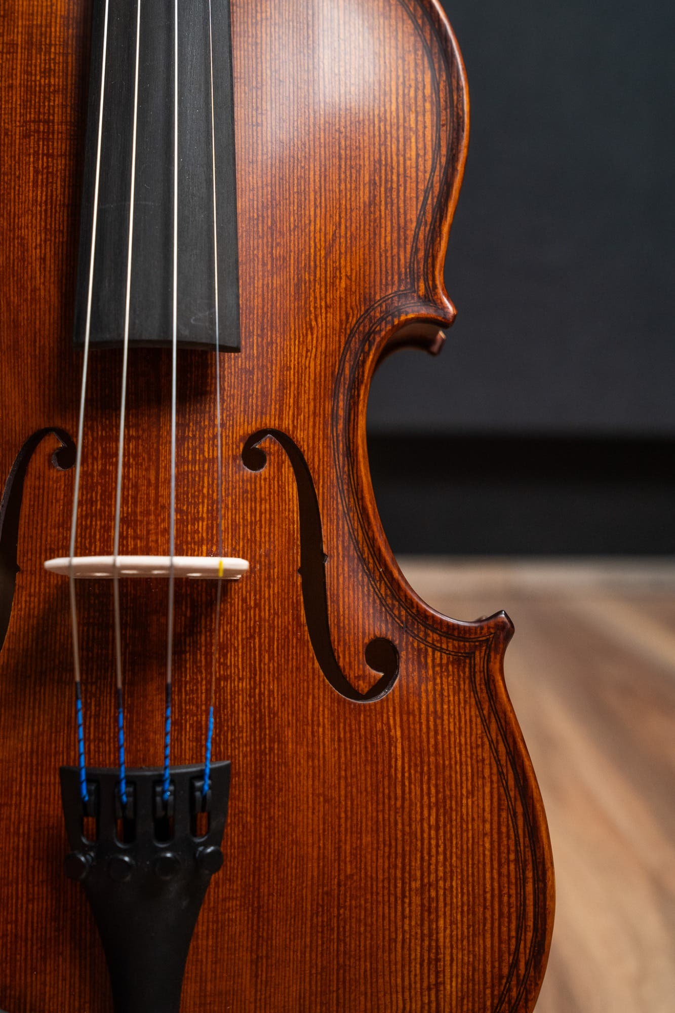 GLIGA I VIOLIN OUTFIT 4/4 - CUSTOM ANTIQUE DOUBLE PURFLING SET UP W/OPAL GOLD STRINGS