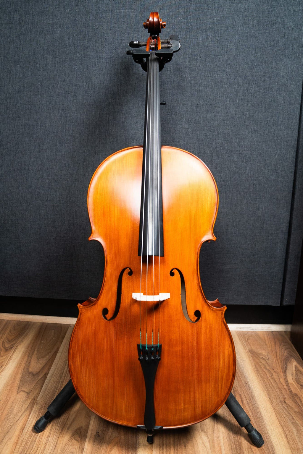 GLIGA VASILE ADVANCED CELLO 4/4 INSTRSUMENT ONLY SET UP WITH OPAL GOLD STRINGS