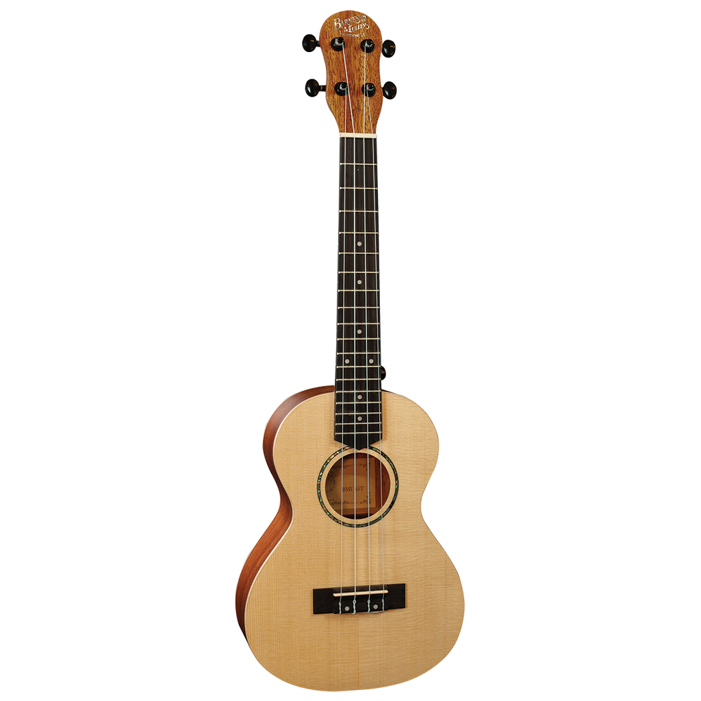 Barnes & Mullins BMUK6T Solid-top Tenor Ukulele - Spruce / Mahogany