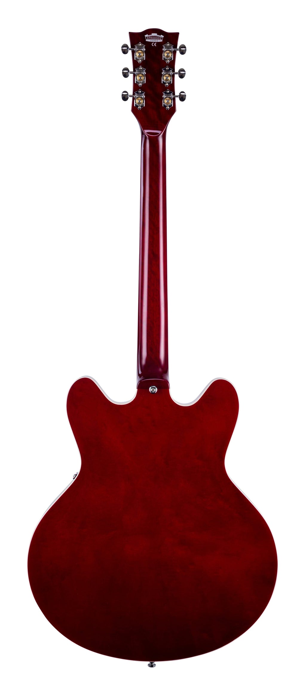 Vox Bobcat S66 Semi-Hollow Electric Guitar - Cherry Red