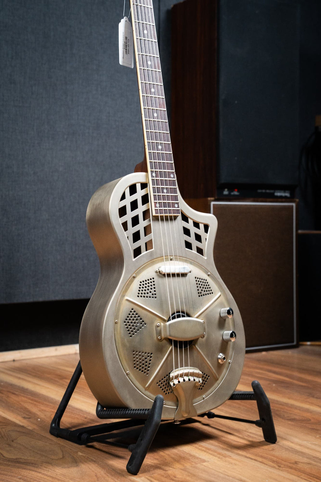 Bourbon Street BSR-LSA-1CA 'Louisiana' Single Cone Resonator w/Pickup + Case