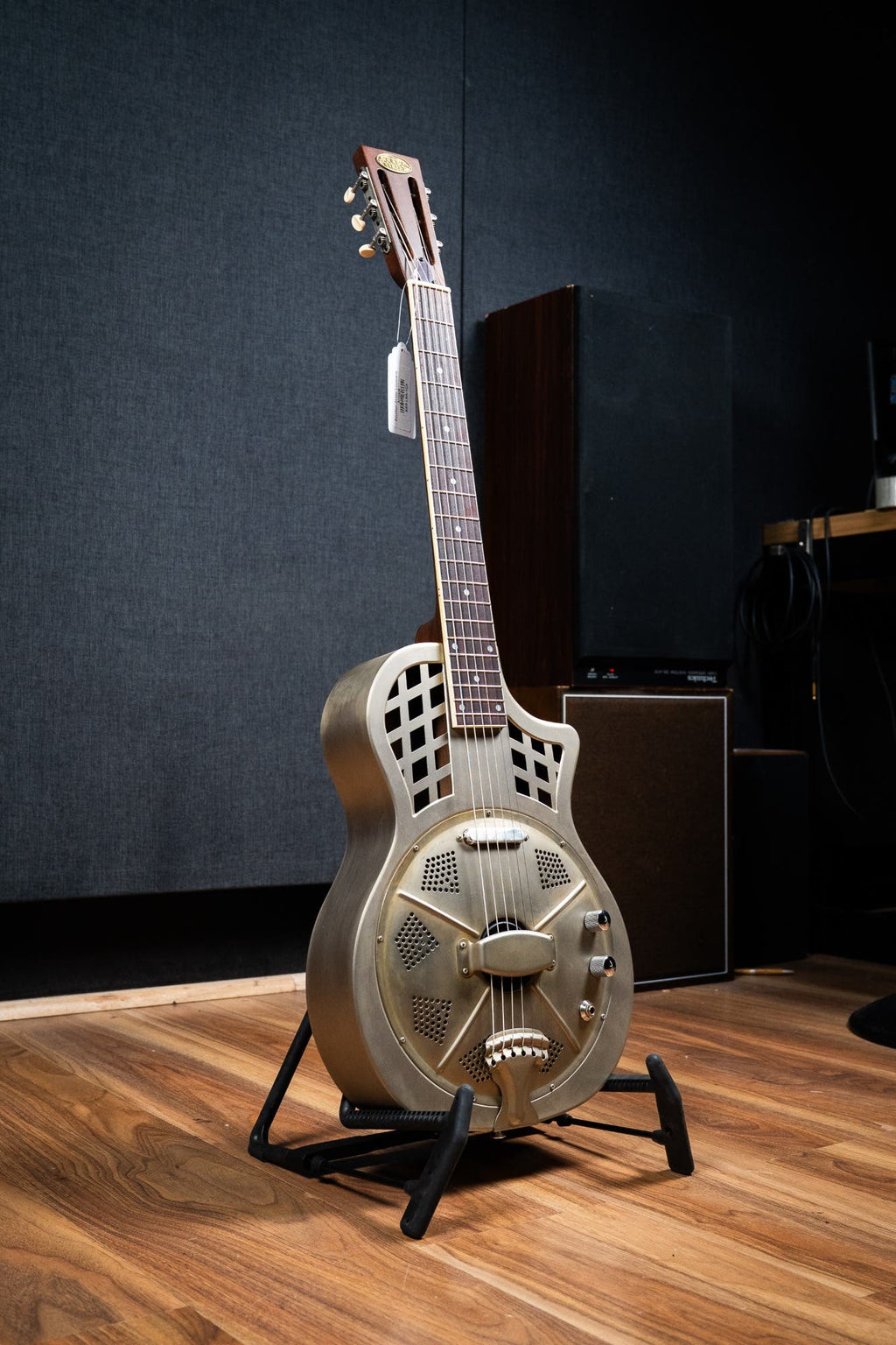 Bourbon Street BSR-LSA-1CA 'Louisiana' Single Cone Resonator w/Pickup + Case