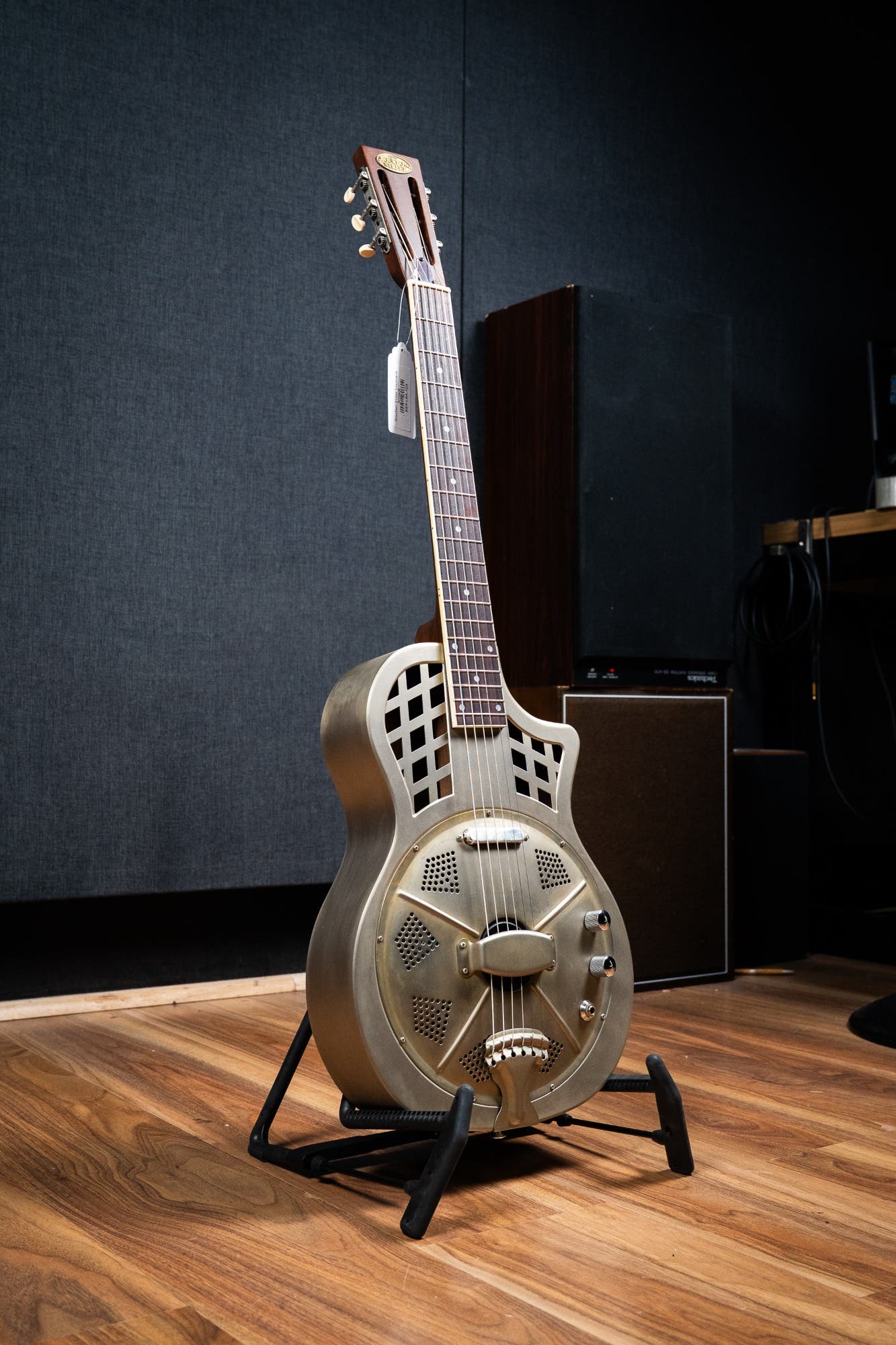 Bourbon Street BSR-LSA-1CA 'Louisiana' Single Cone Resonator w/Pickup + Case