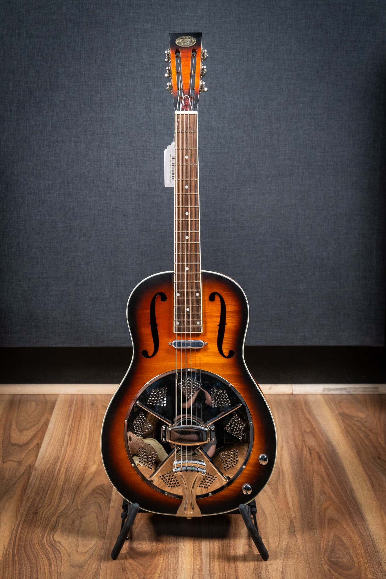 Bourbon Street Single Cone 12 Fret Resonator - Sunburst (BSR-1C12-W)
