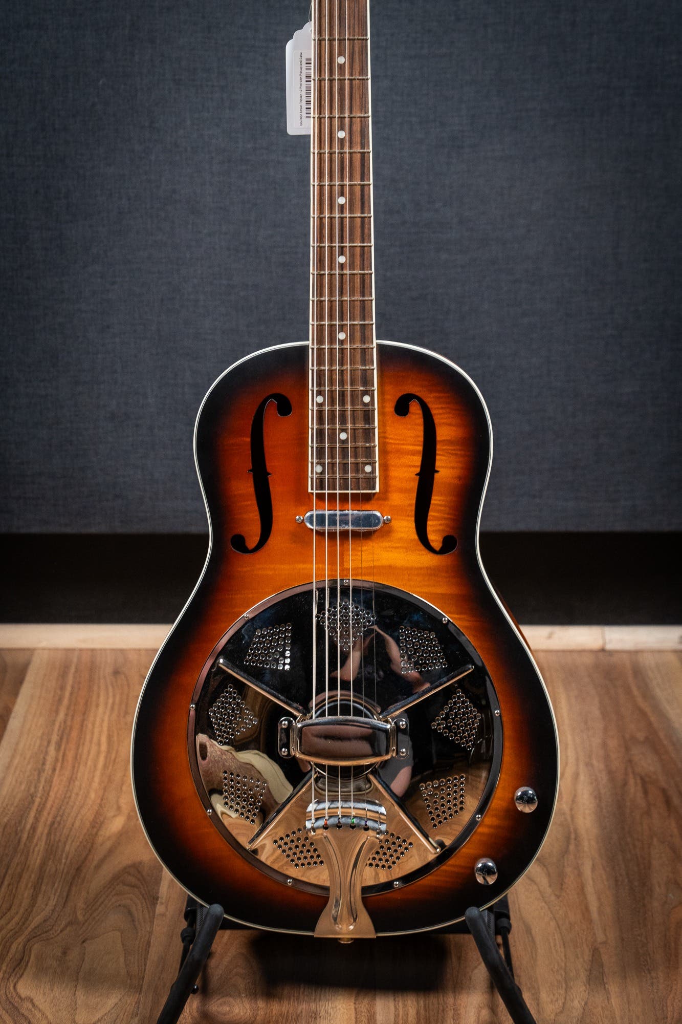Bourbon Street Single Cone 12 Fret Resonator - Sunburst (BSR-1C12-W)