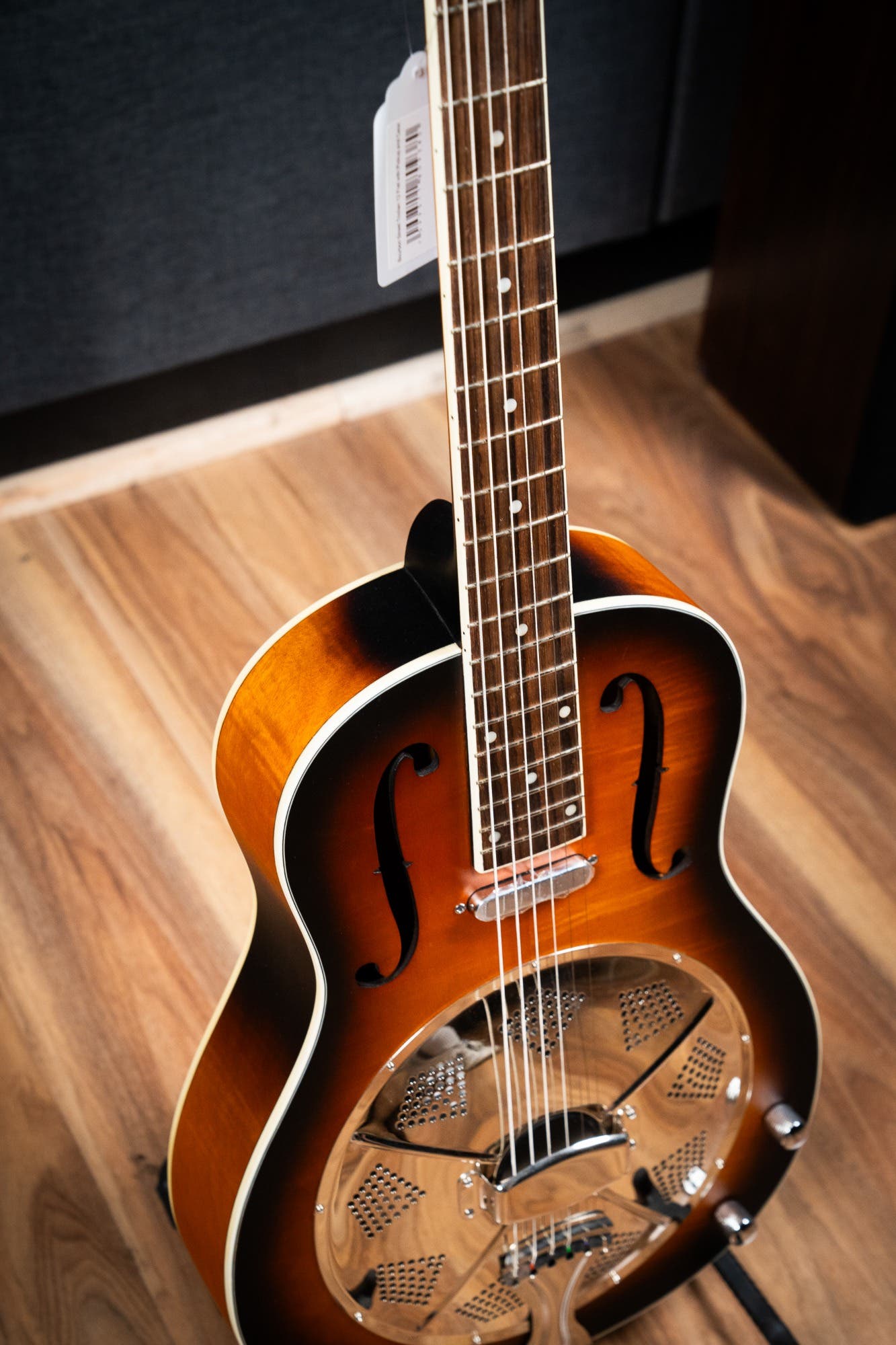 Bourbon Street Single Cone 12 Fret Resonator - Sunburst (BSR-1C12-W)