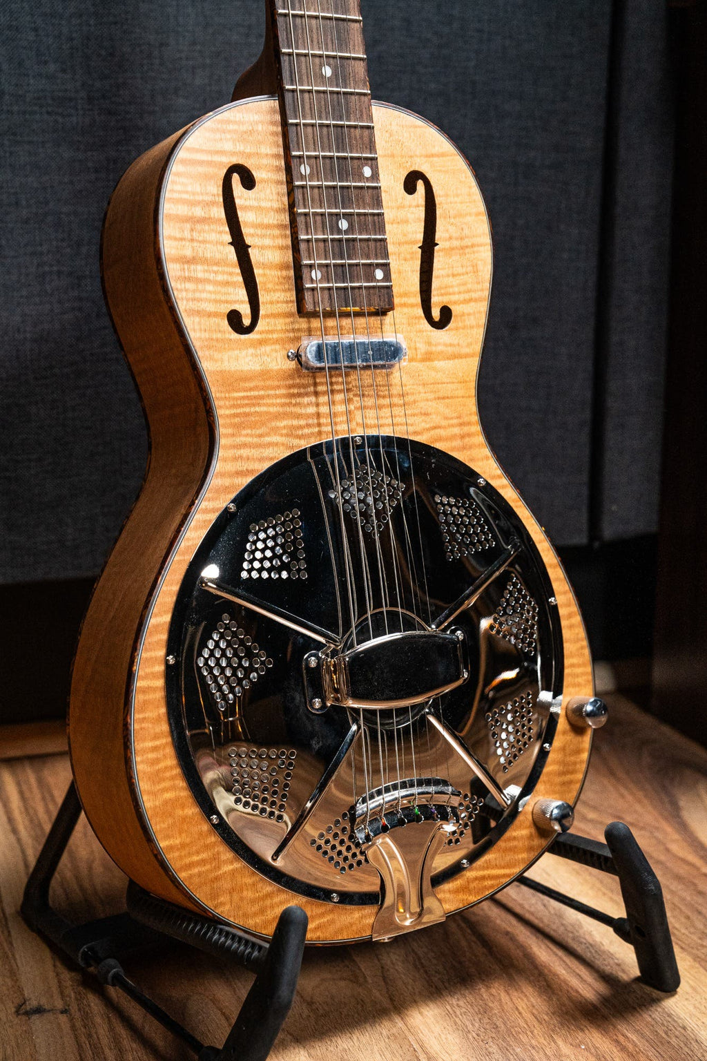 Bourbon Street Single Cone Parlour Size Resonator (BSR-P1C-W)