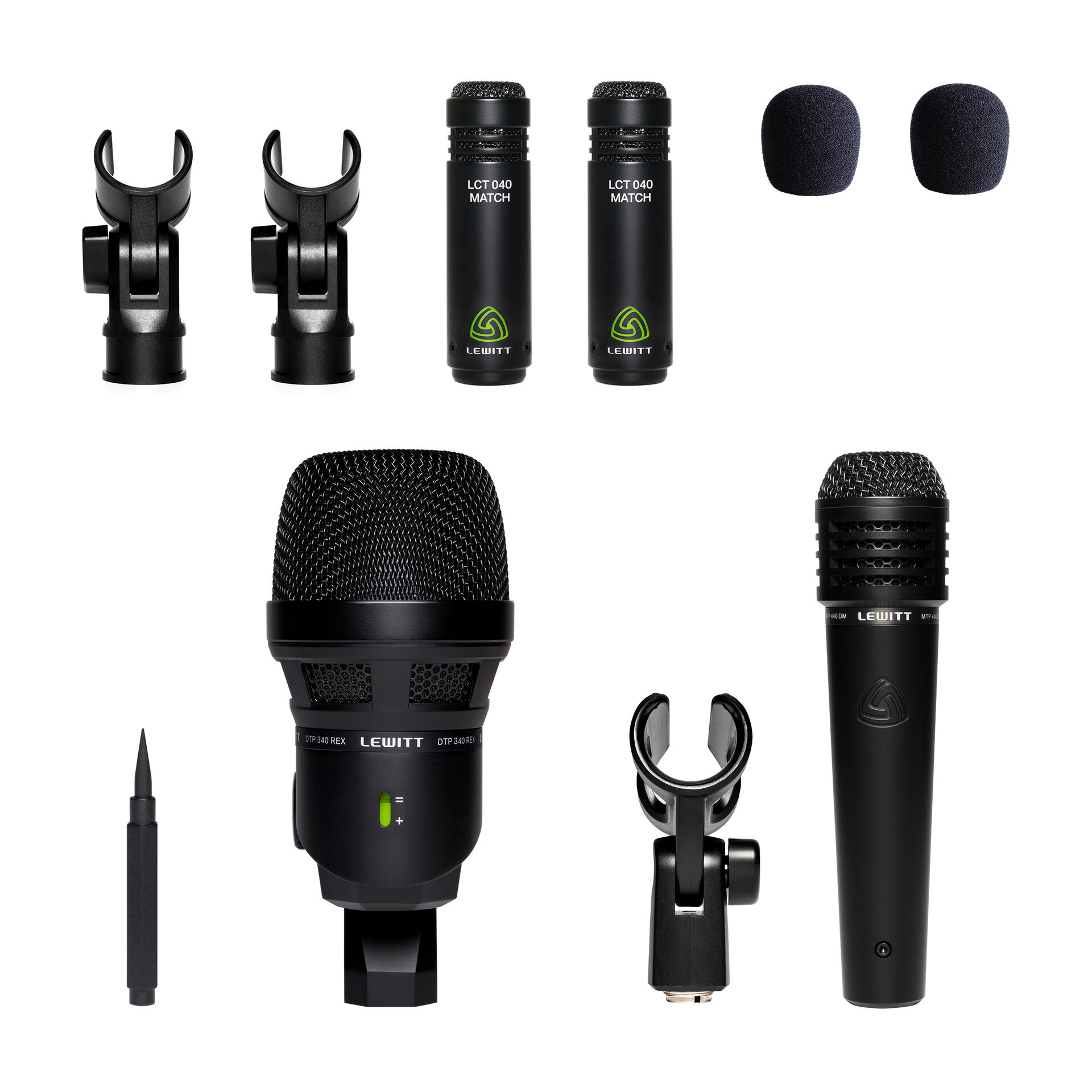 Lewitt Beatkit 4pc Drum Microphone Pack