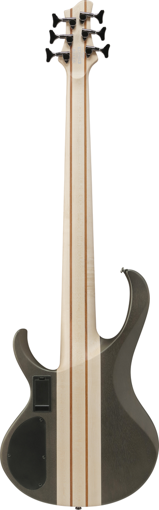 Ibanez BTB606 6 String Electric Bass - Transparent Gray Flat