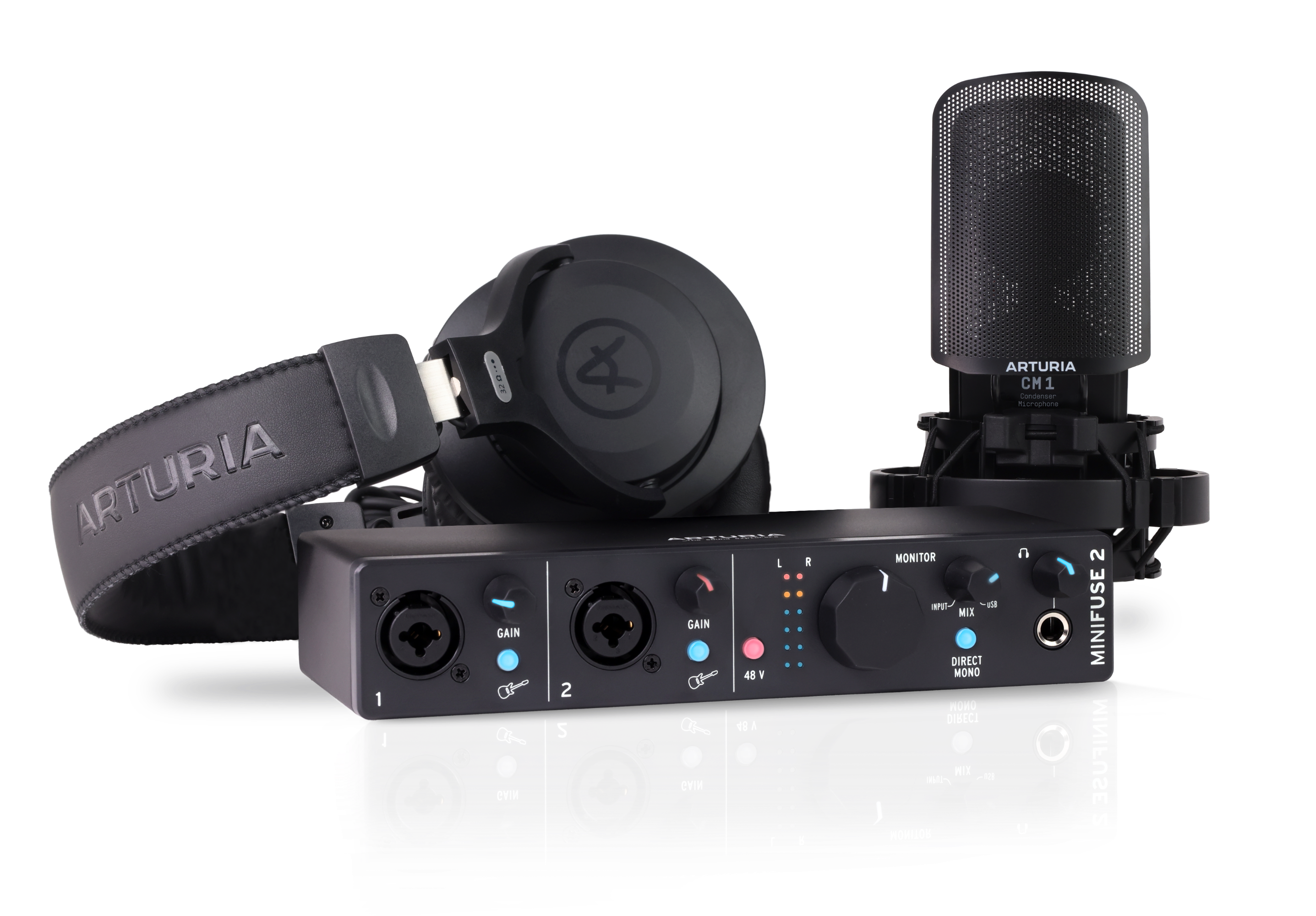 Arturia MiniFuse Recording Pack - Black