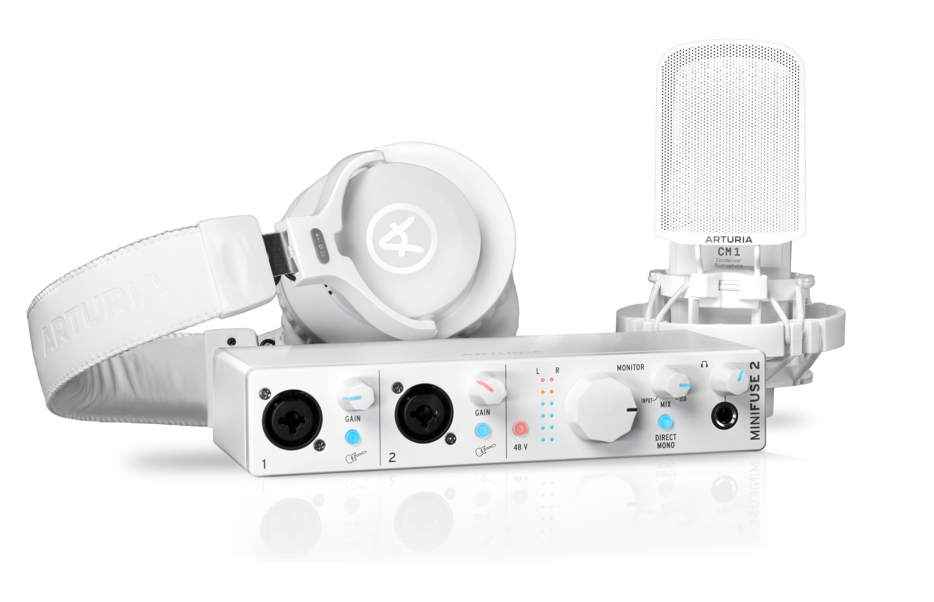 Arturia MiniFuse Recording Pack - White