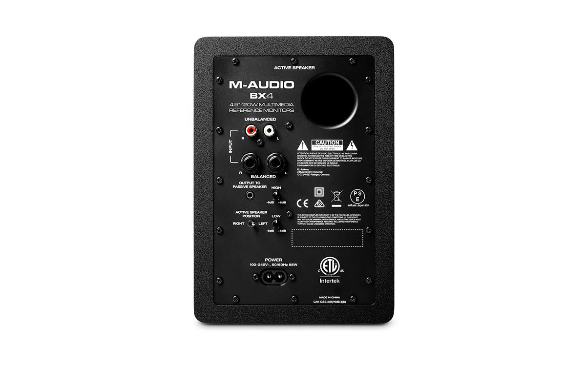 M-Audio BX4 D3 4.5in Multimedia Reference Monitors (Pair)