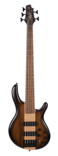 Cort C5 Plus OVMH 5-String Bass - Antique Brown Burst