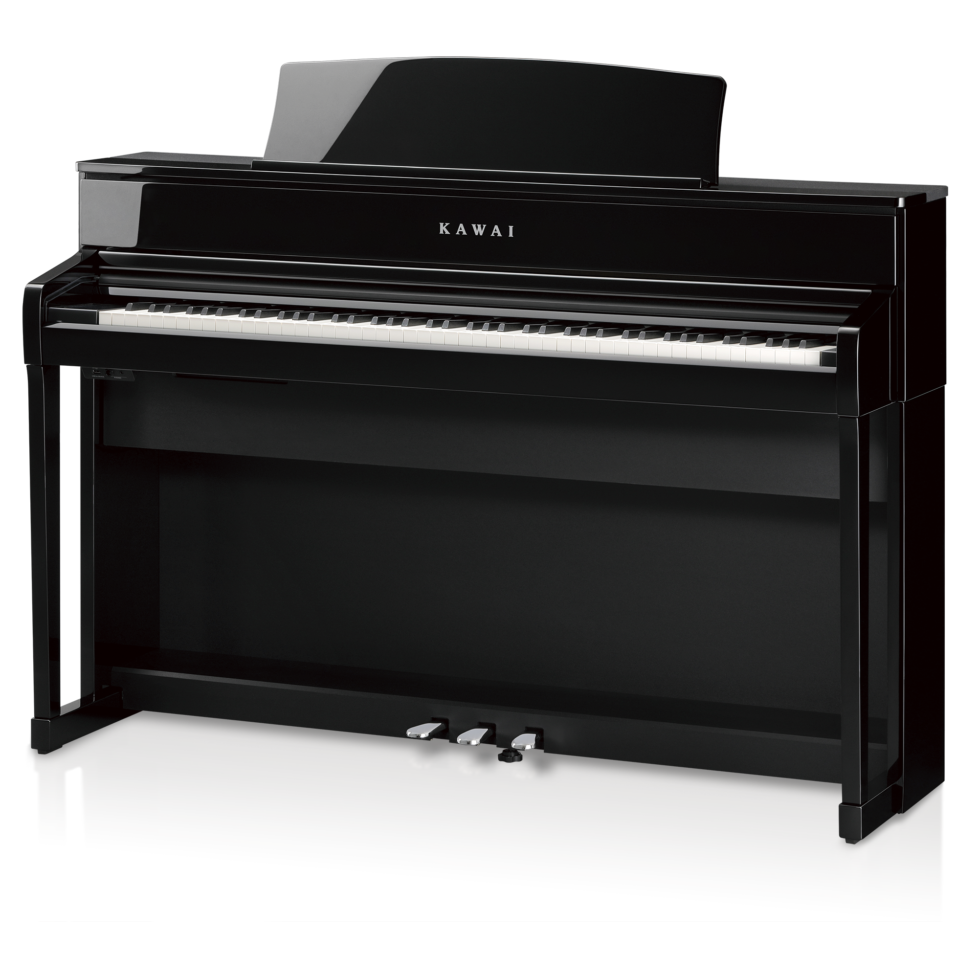 Kawai CA701 EP Concert Artist Digital Piano w/Matching Bench - Ebony Polish