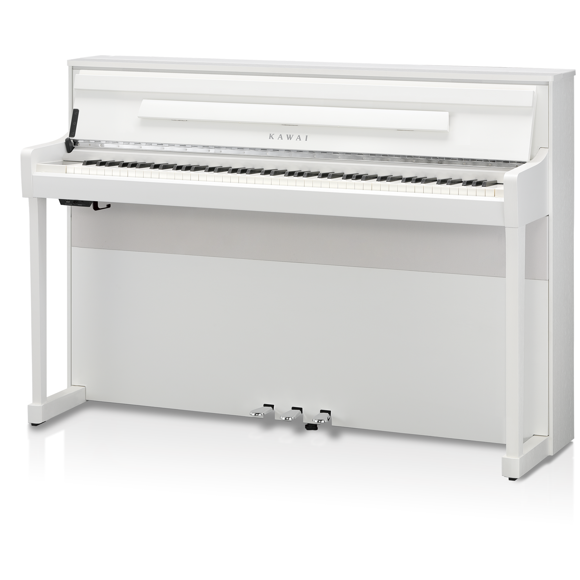 Kawai CA901 WS Concert Artist Digital Piano w/Matching Bench - White Satin
