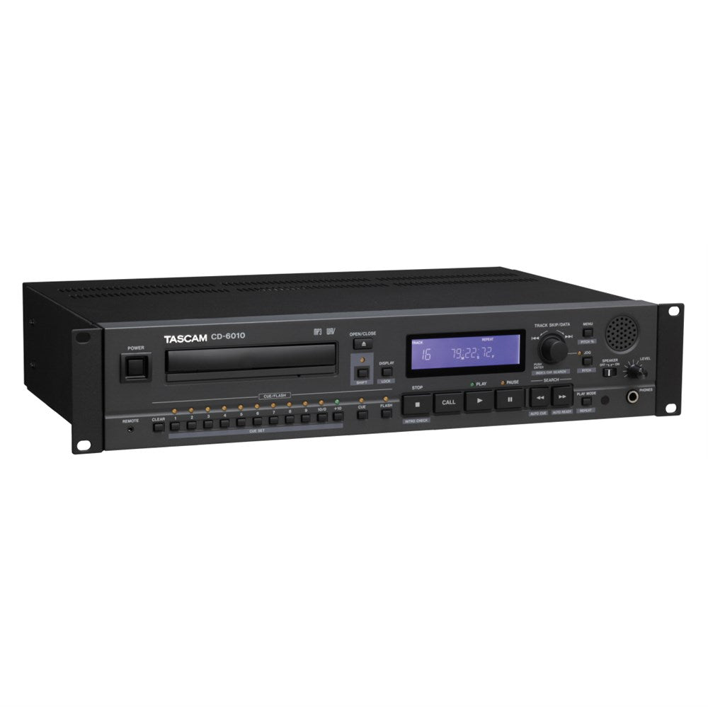 Tascam CD-6010 Rackmount CD Player for Broadcast