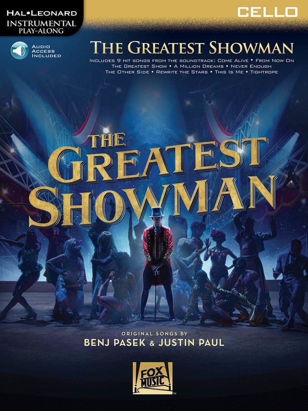 The Greatest Showman Cello Bk/Ola