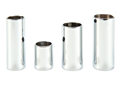 Dunlop J220 Chromed Steel Slide - Regular (19x20x60mm)