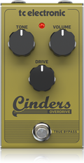 TC Electronic Cinders Overdrive Pedal
