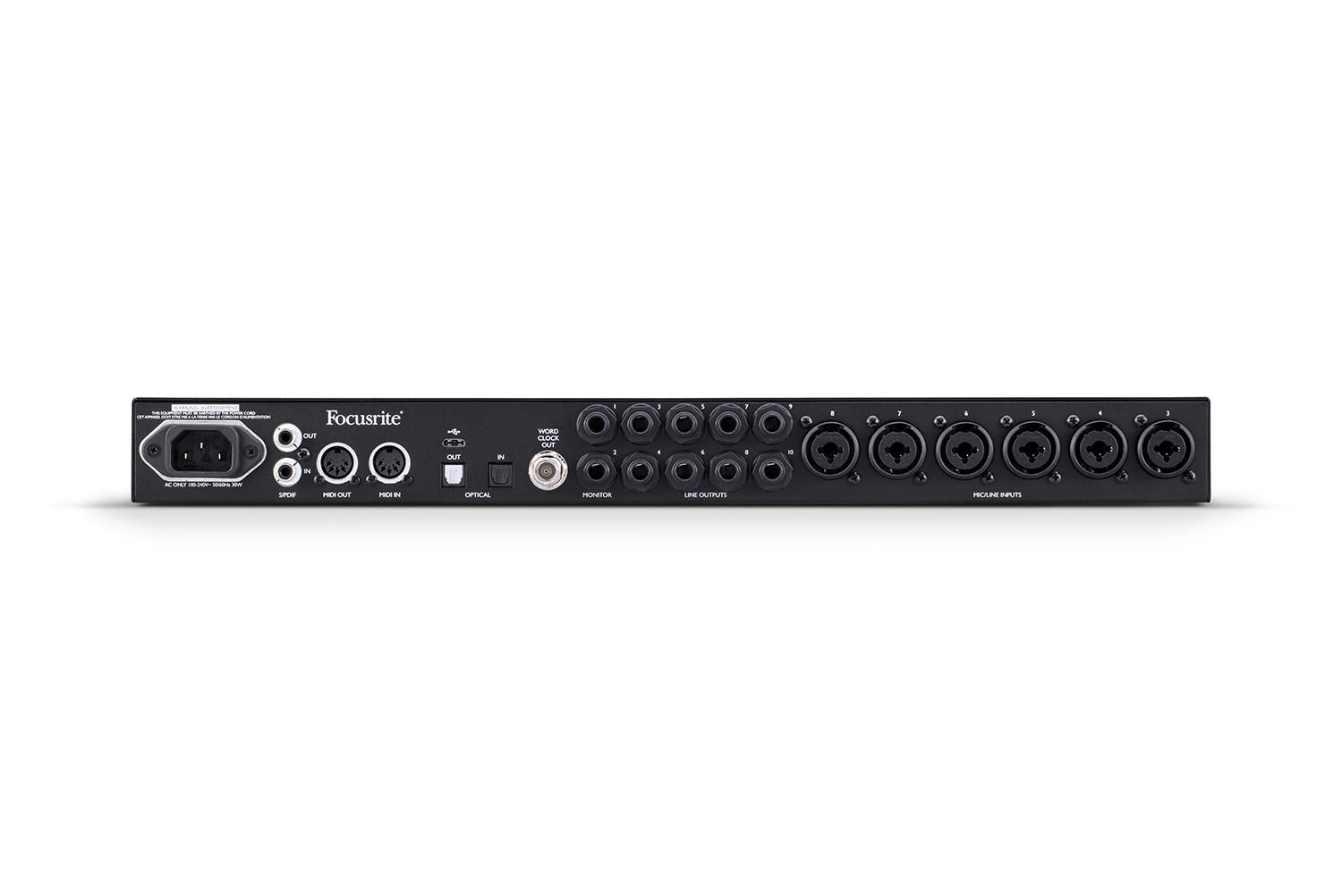 Focusrite Clarett+ 8Pre USB Interface