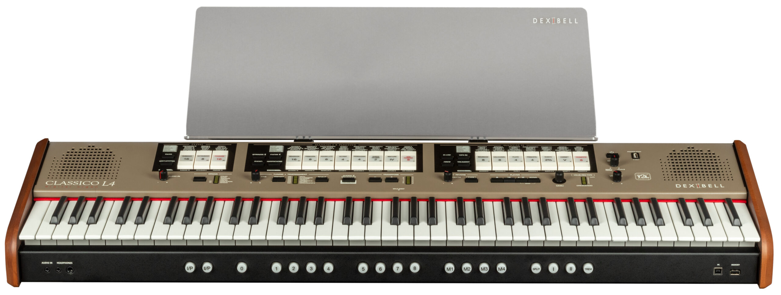 Dexibell CLASSICO L4 76-Note Digital Organ (Made in Italy)