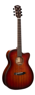 Cort Core-OC Blackwood Acoustic Guitar w/Soft Case - Open Pore Light Burst