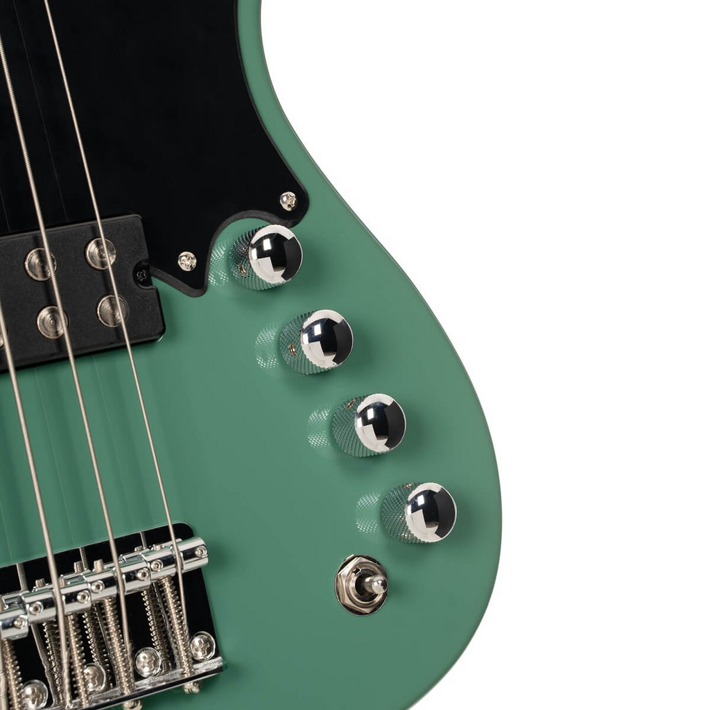 Cort GB-Short Scale Bass - Forest Green
