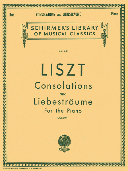 Consolations And Liebestraume