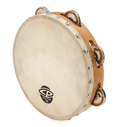 Latin Percussion LP CP 8" Wood Tambourine w/Head - Single Row (CP378)