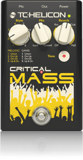 TC Helicon Critical Mass Vocal Effect Pedal